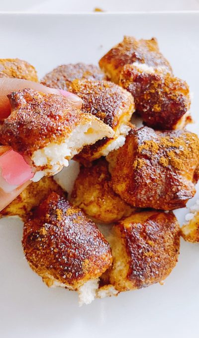 Cinnamon Sugar Pretzel Bites